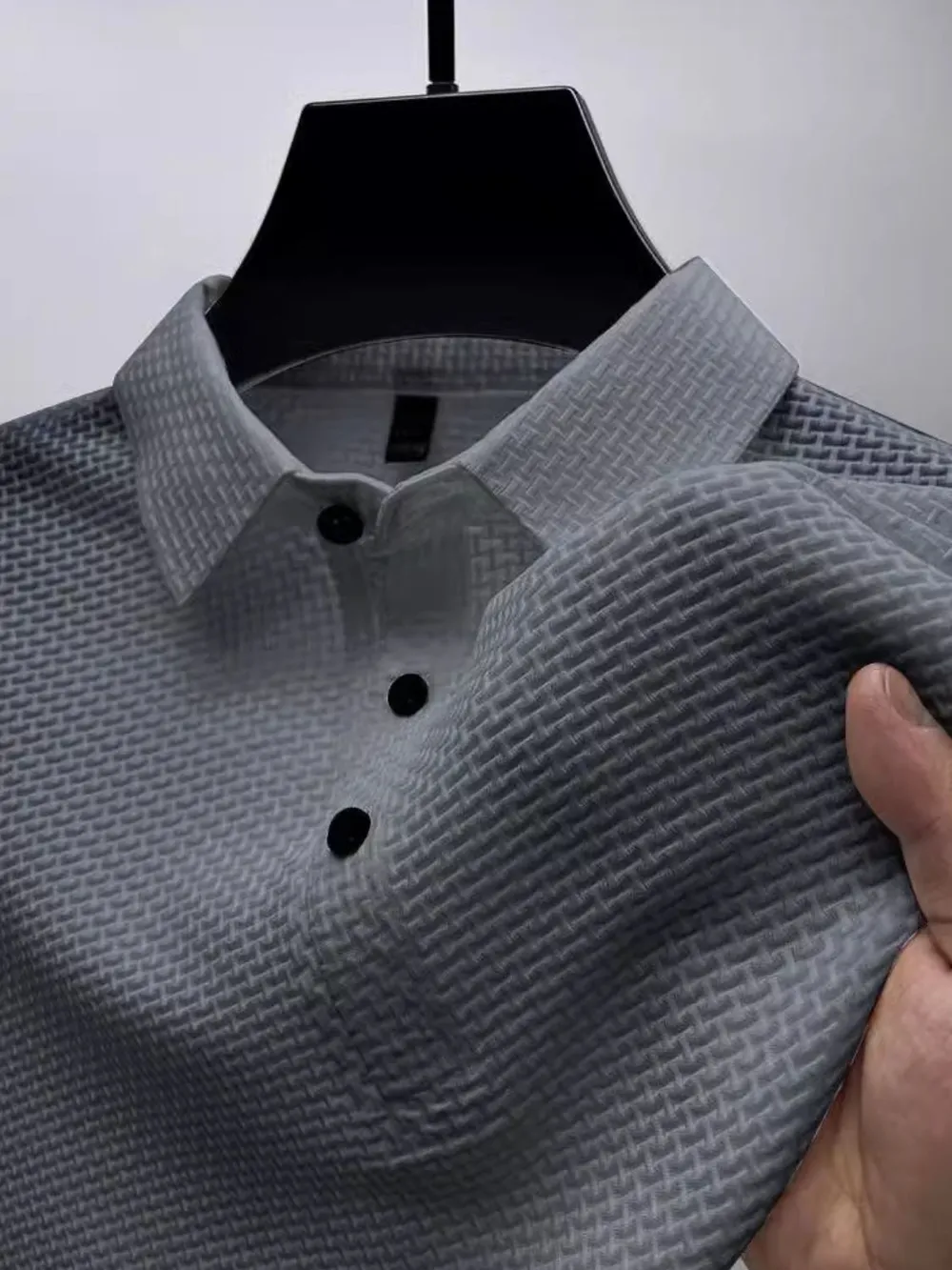 Men's Full Size Collared Neck Polo Plus Size, image 3