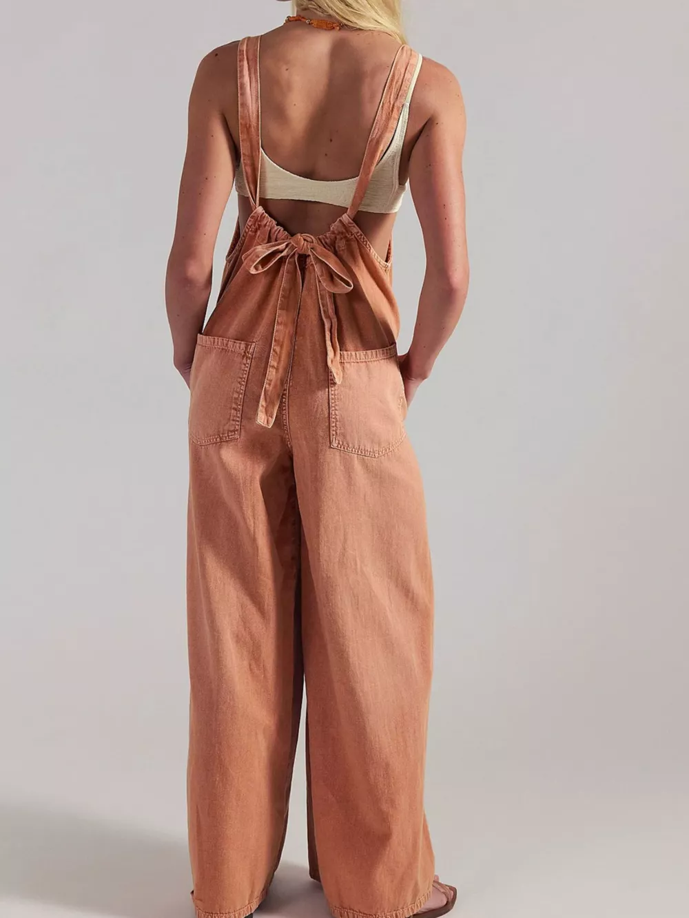Sleeveless Wide-Leg Jumpsuit, image 12