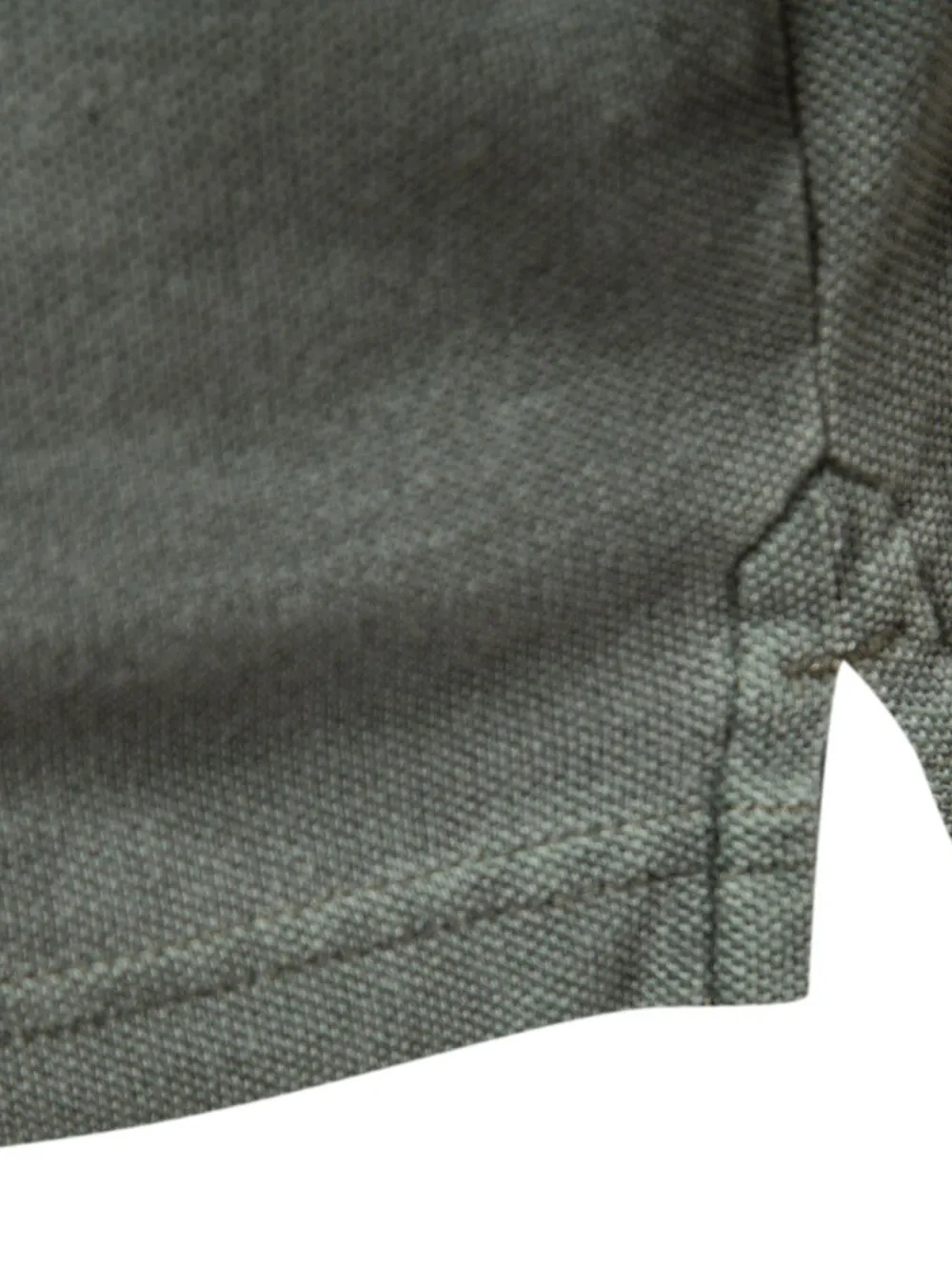 Men's Collared Neck Button Detail Short Sleeve Polo, image 7