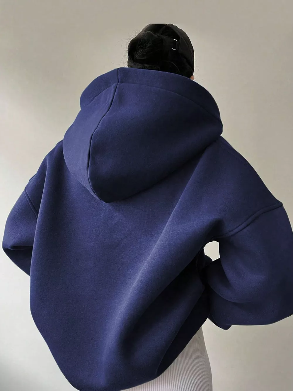 Dropped Shoulder Long Sleeve Sweatshirt, image 9