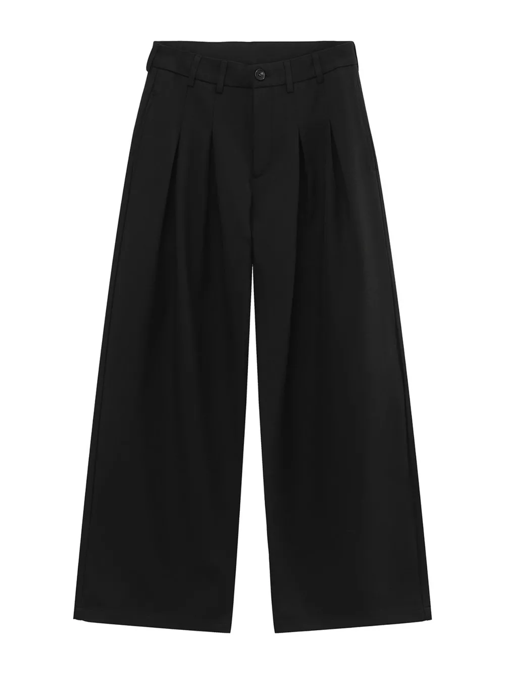 Men's High-Waisted Pleated Wide-Leg Pants, image 13