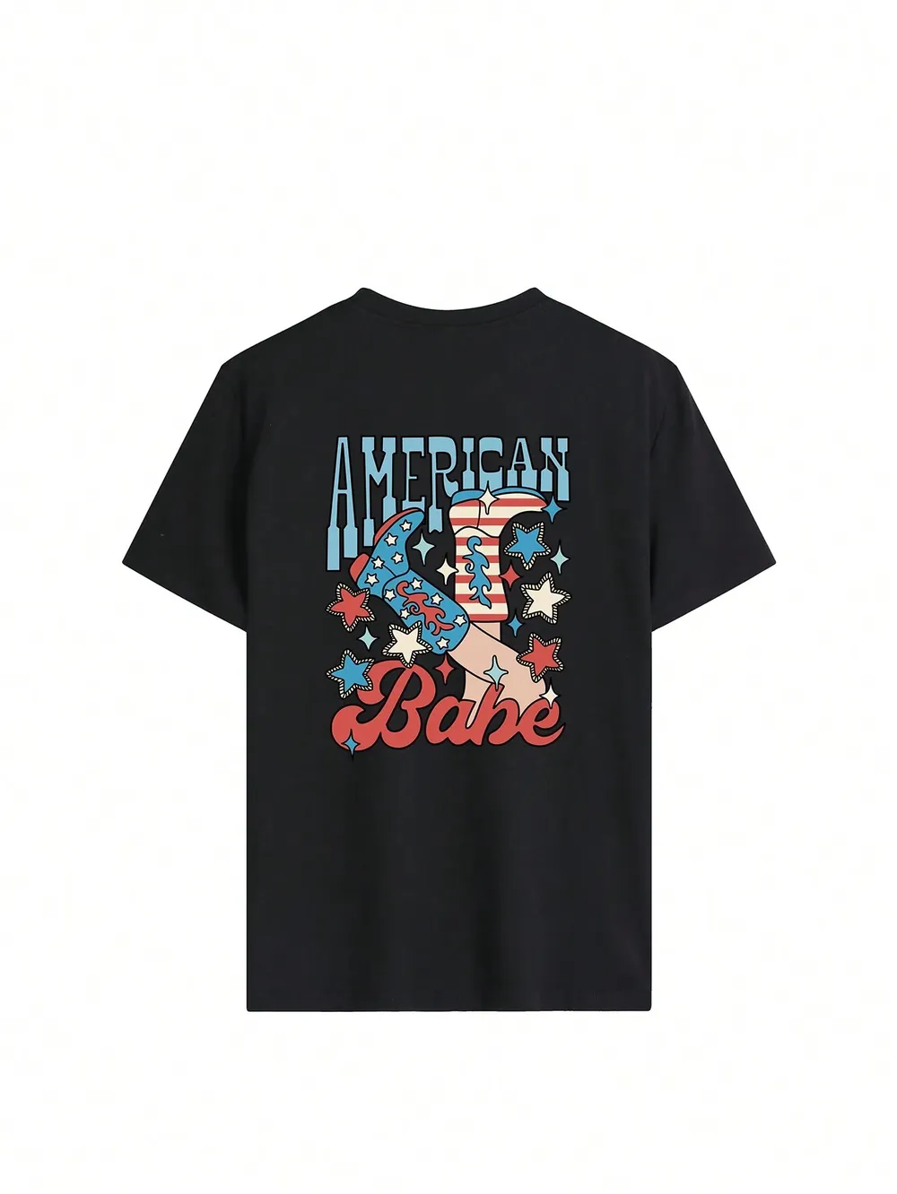 Graphic Round Neck Half Sleeve T-Shirt, image 5