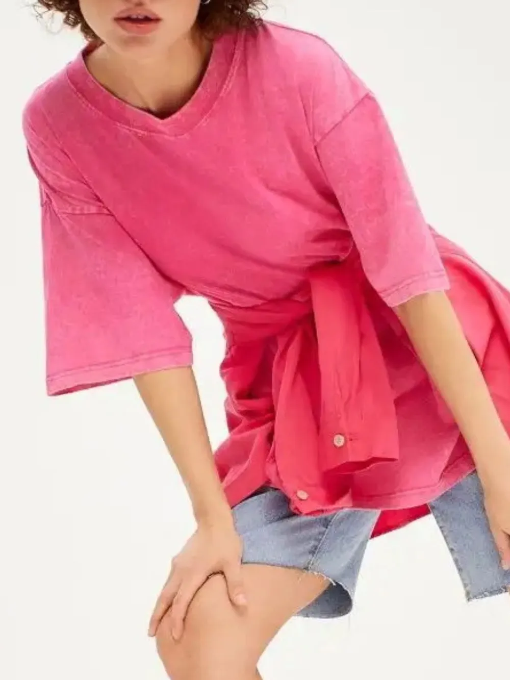 Round Neck Short Sleeve T-Shirt, image 6