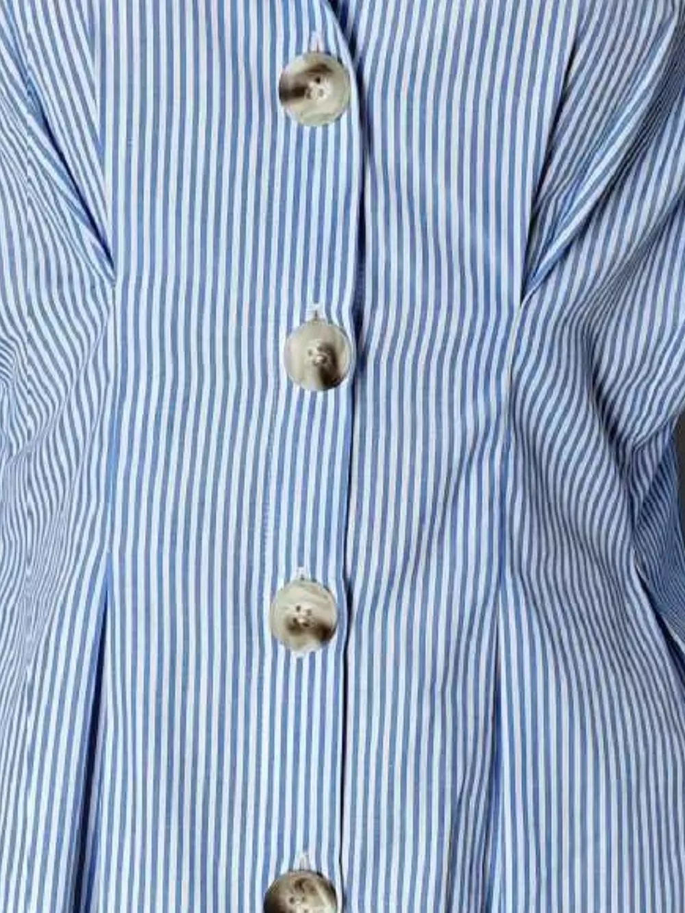Striped Button-Up Long Sleeve Shirt, image 5
