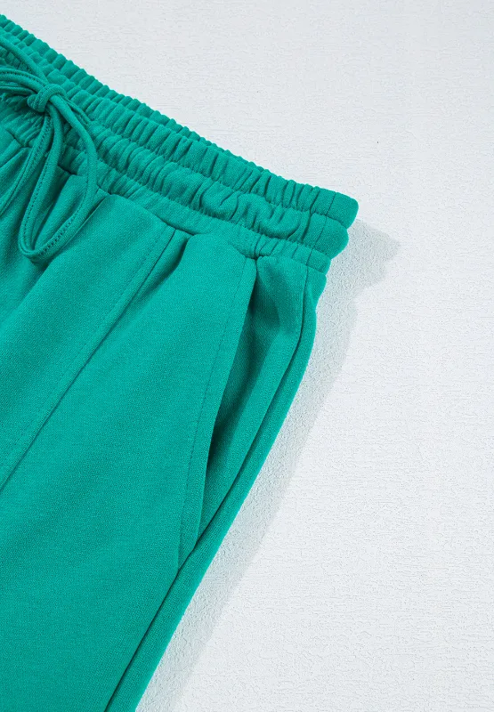 Full Size Round Neck Long Sleeve Top and Drawstring Pants Set, image 11