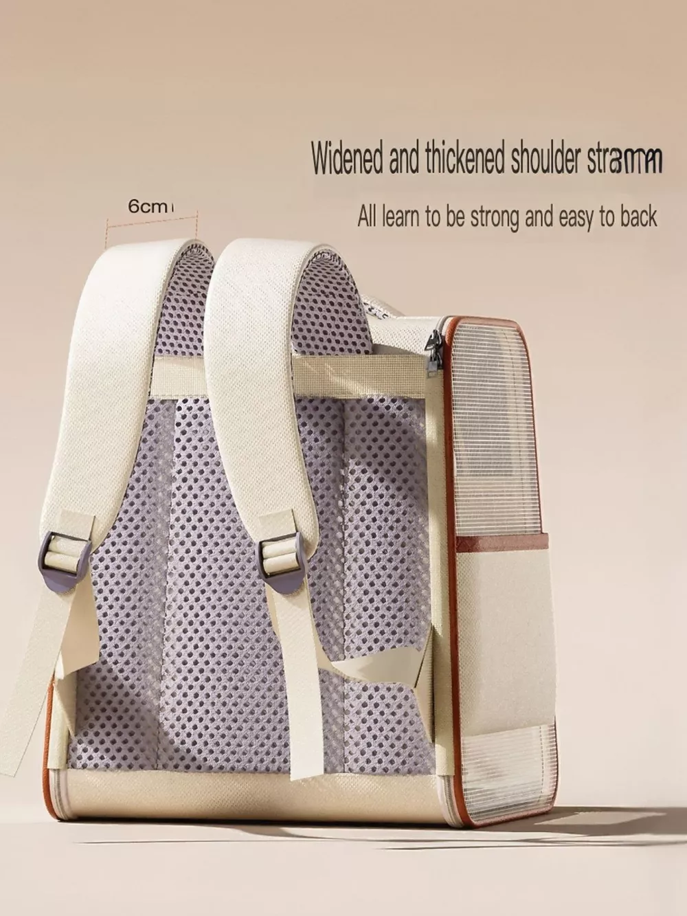 Portable Breathable Pet Carrier Backpack, image 5