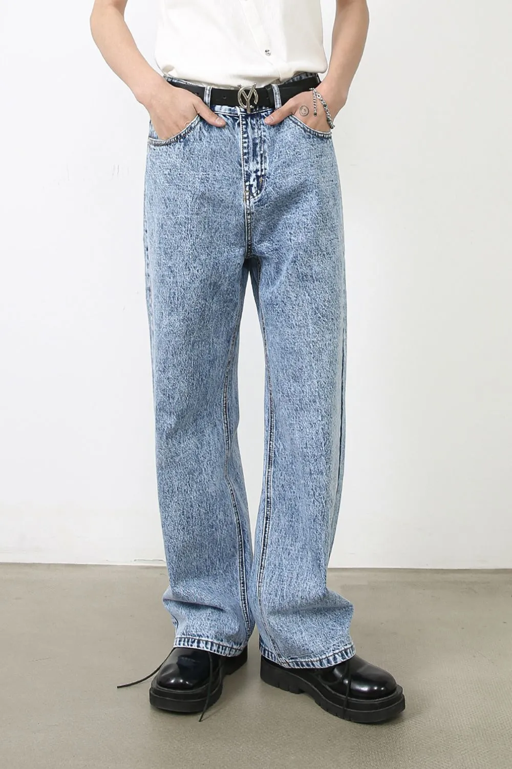 Men's Straight Leg Jeans, image 2