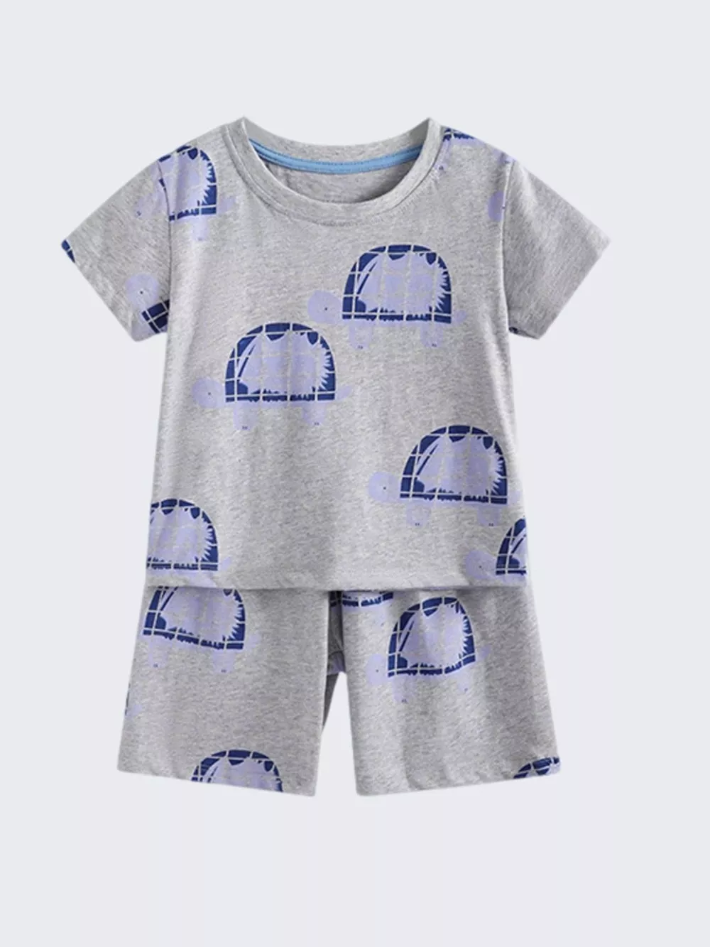 Children's Turtle Print Tee and Shorts Set, image 3