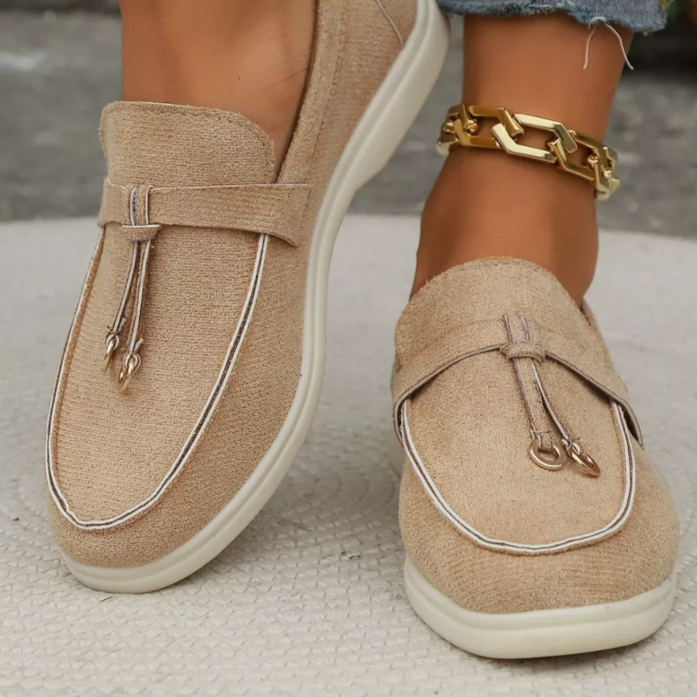 Casual Round Toe Slip-Ons, image 5