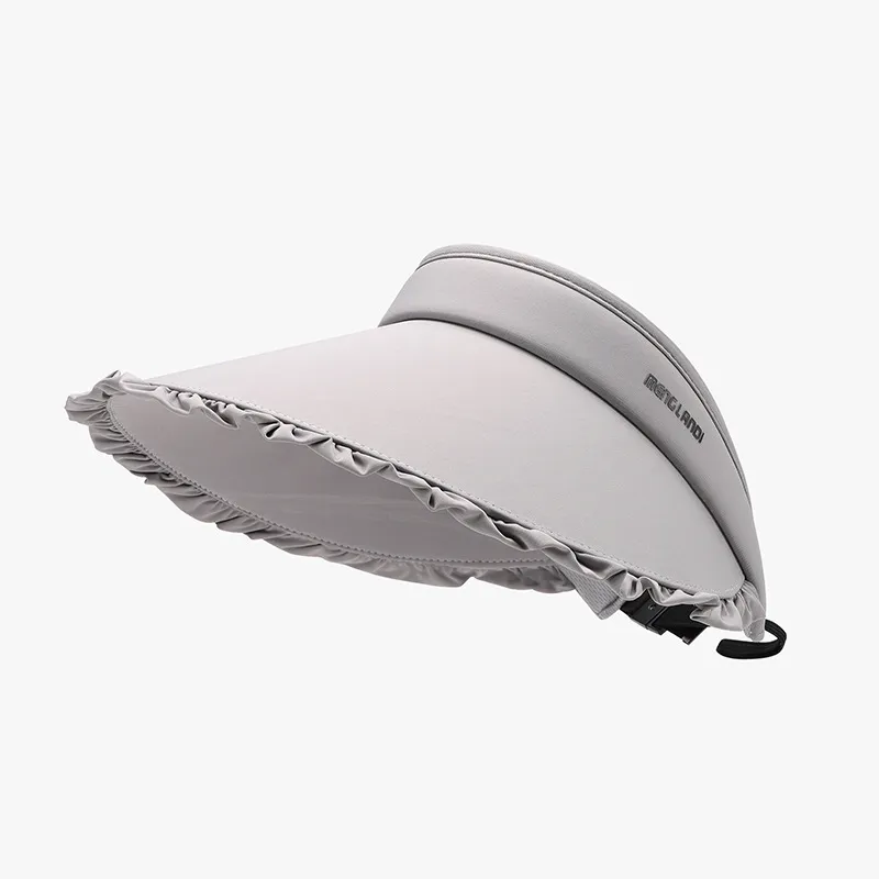 Frill Adjustable Ice Silk Sun Hat, image 3