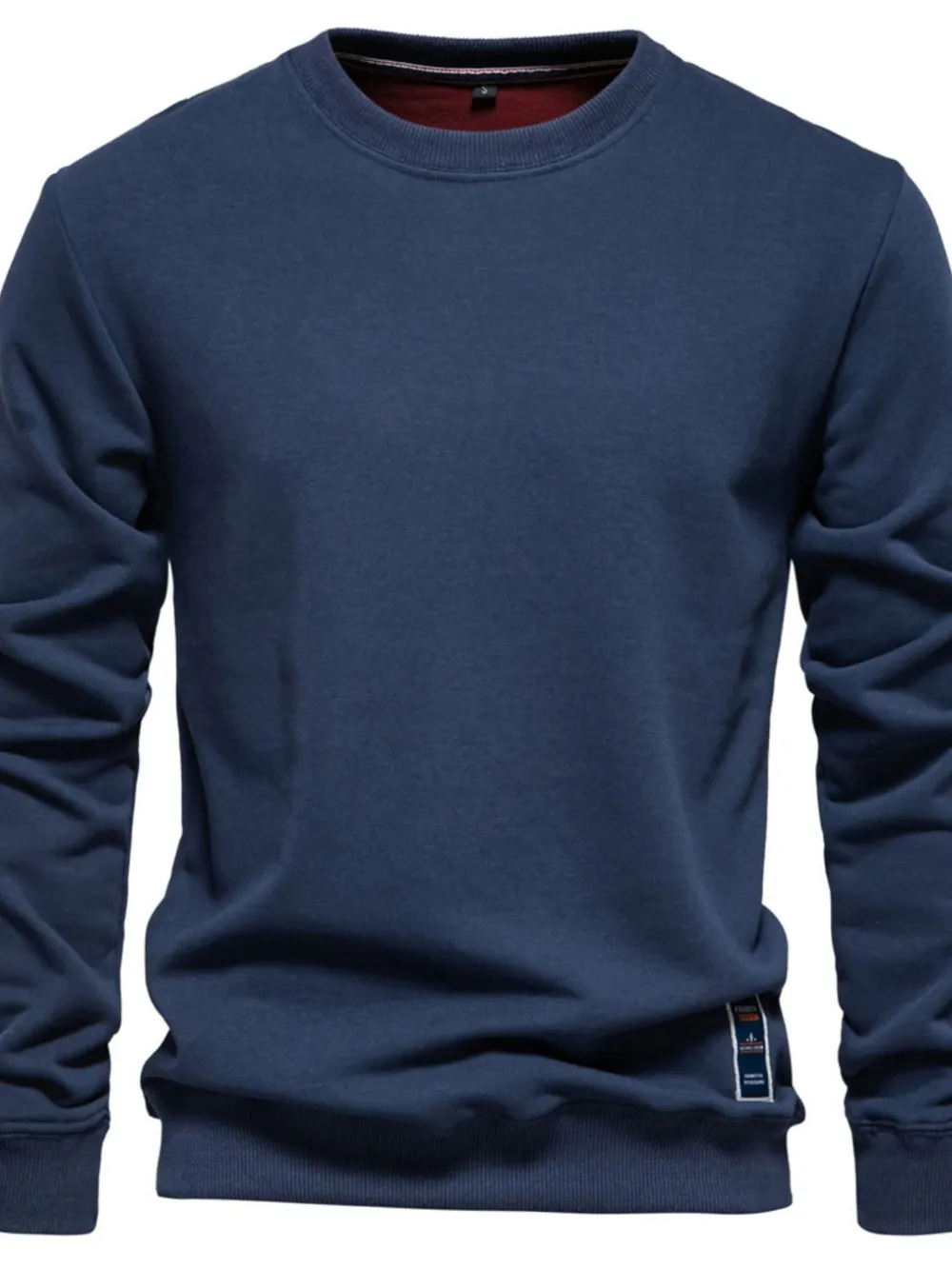 Men's Round Neck Long Sleeve Sweatshirt, image 6
