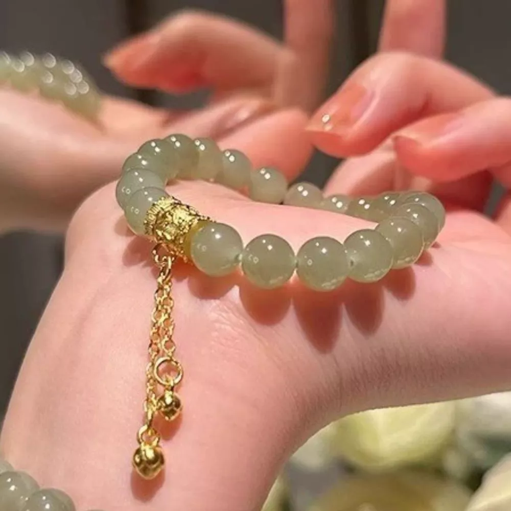 18K Gold-Plated Bead Bracelet, image 3