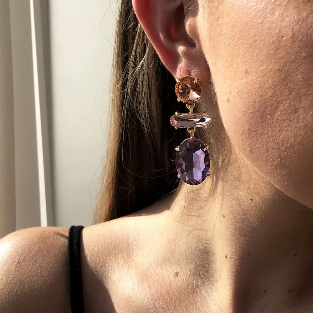 Alloy Geometric Dangle Earrings, image 9