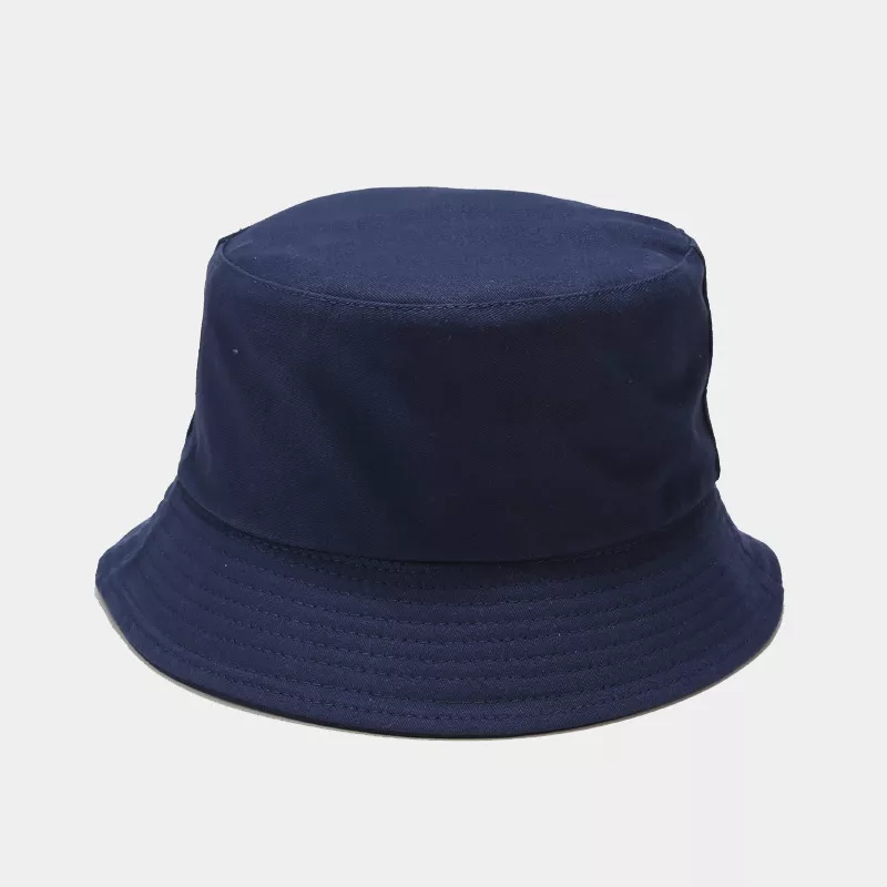 Solid Color Cotton Bucket Hat, image 2