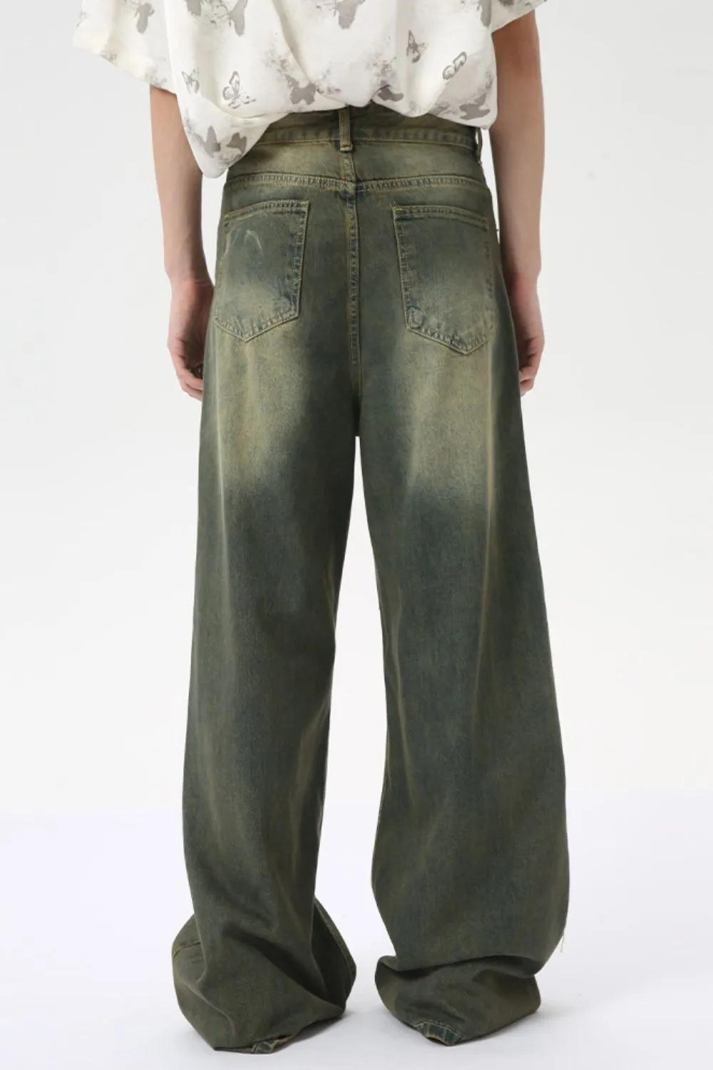 Wide Leg Jeans with Pockets, image 3
