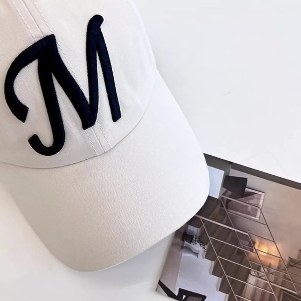 Embroidered 'M' Baseball Cap, image 3