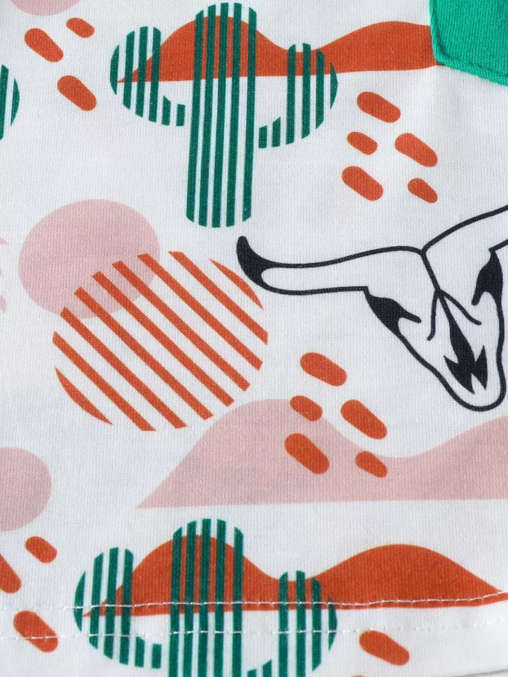 Children's Cactus Cowboy Print Pocket Tee & Shorts Set, image 9