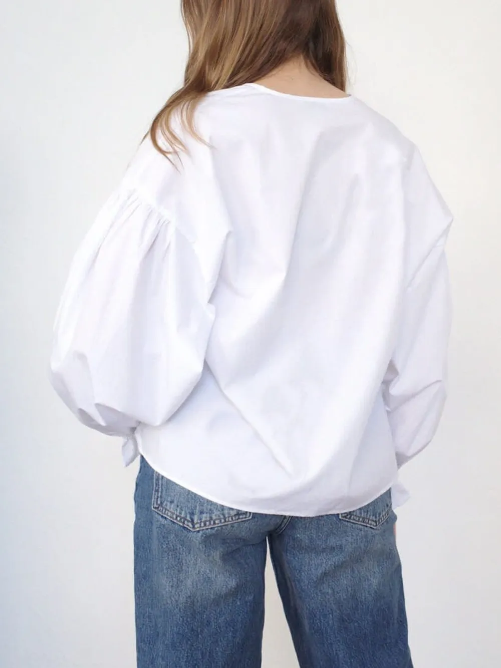 Tied Flounce Sleeve Blouse, image 11