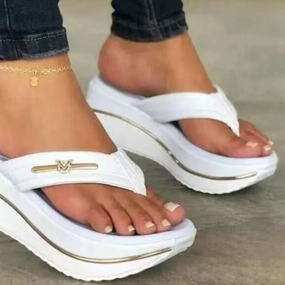 Toe Post Platform Sandals, image 3