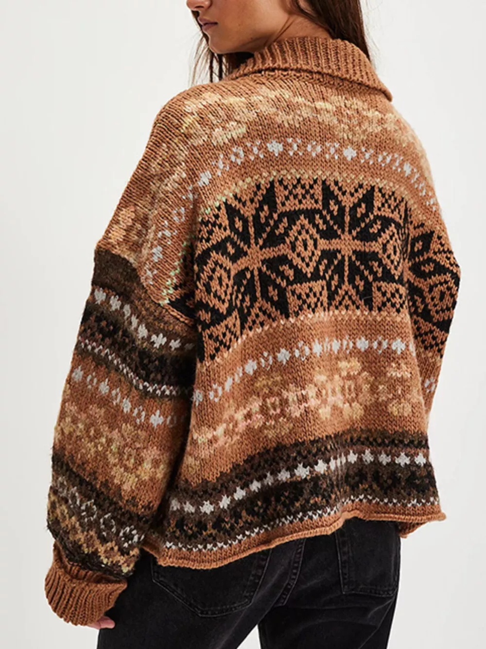 Vintage Button Up Knit Cardigan, image 7