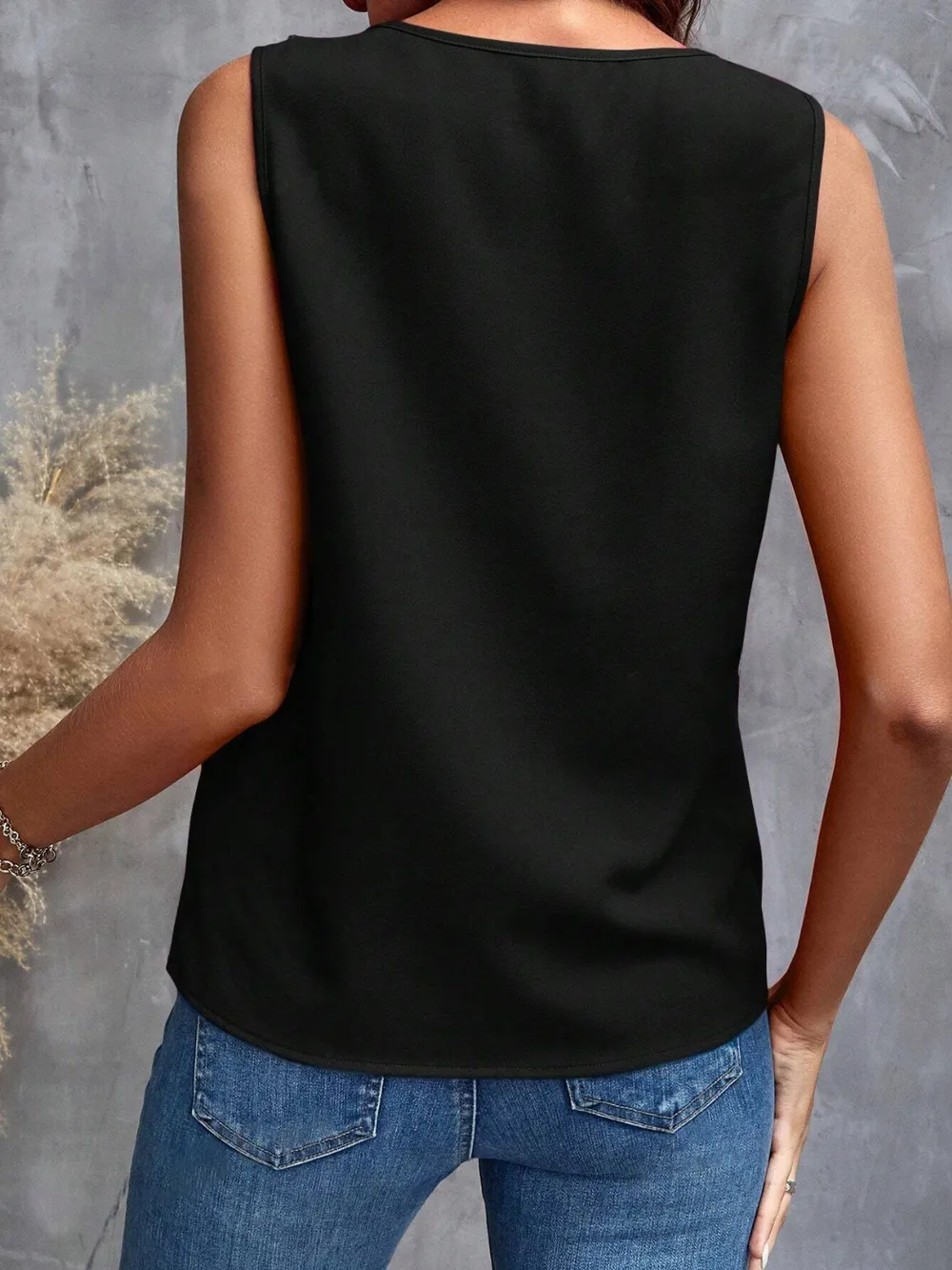 Ruffled V-Neck Tank, image 14