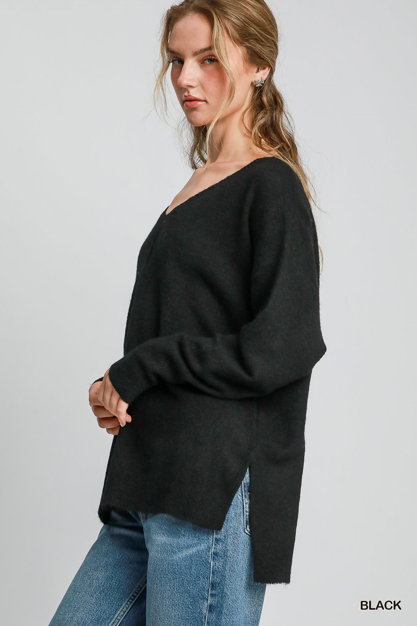 Wool Blended Pullover Sweater, image 5