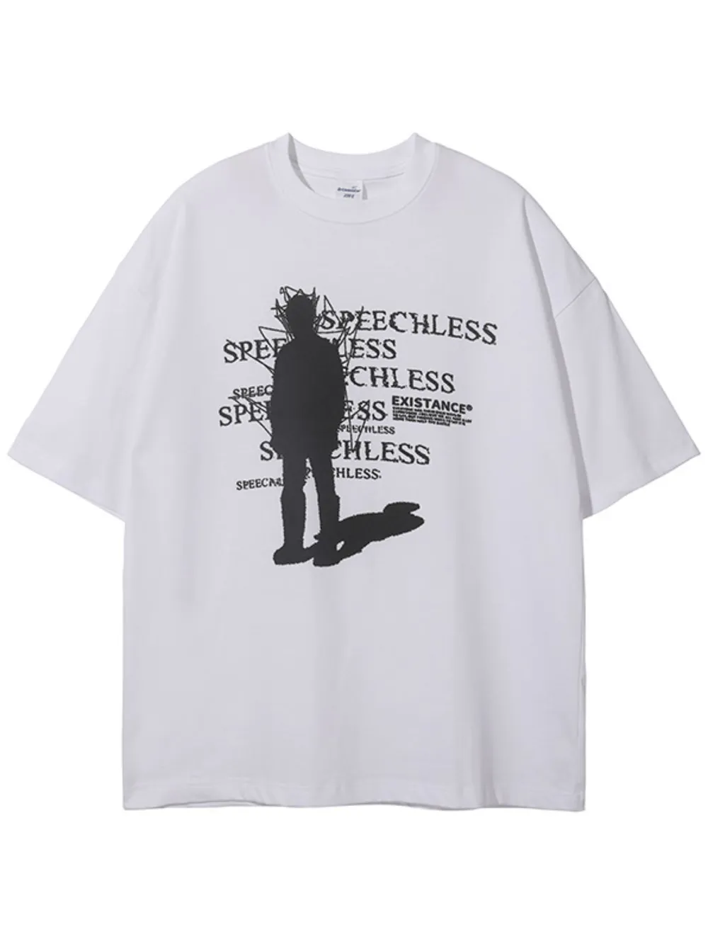 Men's Graphic Round Neck Short Sleeve T-Shirt, image 2