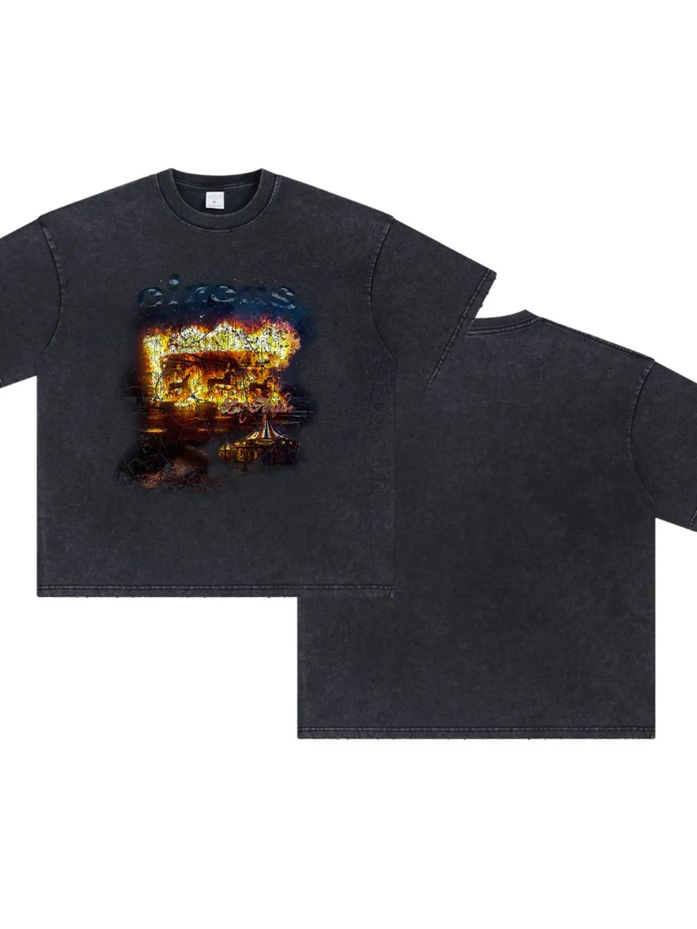 Men's Graphic Round Neck Half Sleeve T-Shirt, image 6