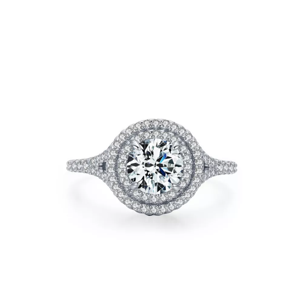 1 Carat Moissanite 925 Sterling Silver Ring, image 4