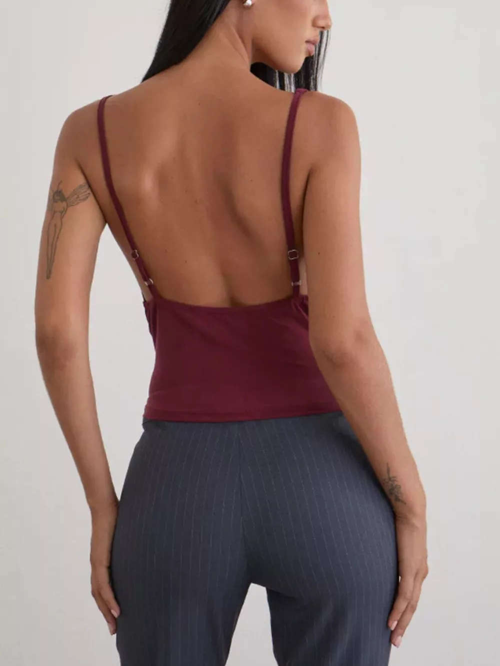 Sequin Detail Ruched Tank, image 8