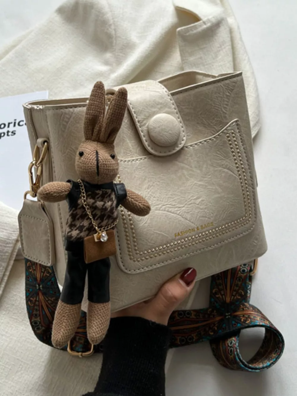 PU Leather Crossbody Bag, image 9