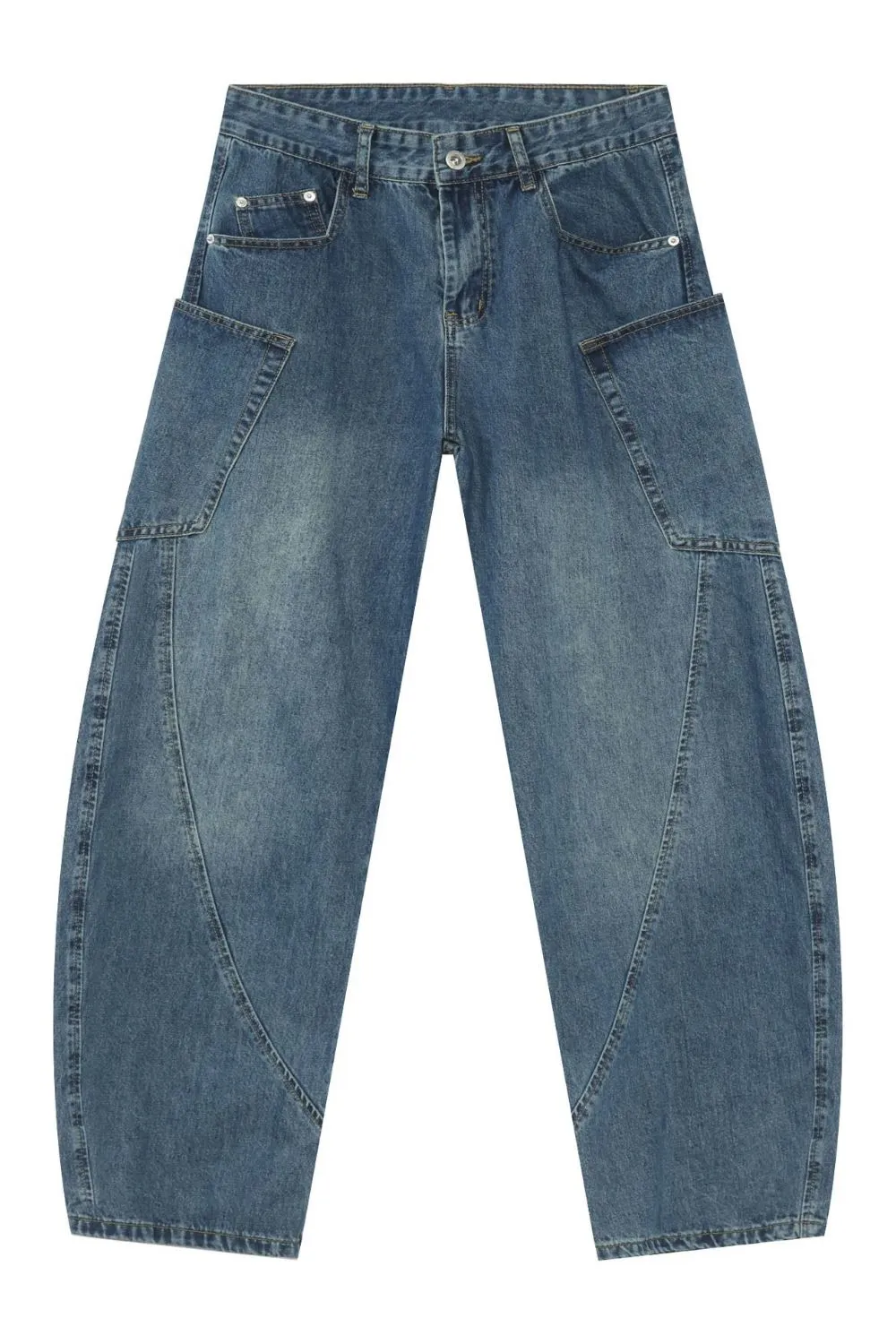 Men's Wide Leg Jeans, image 11