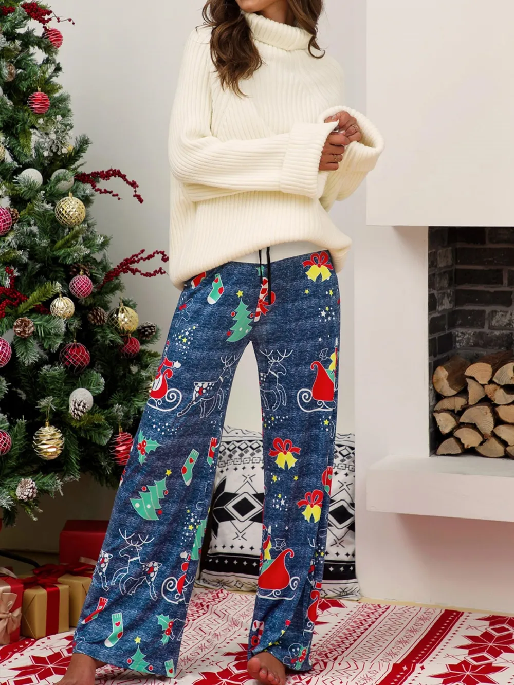 Christmas Straight Leg Pants, image 12