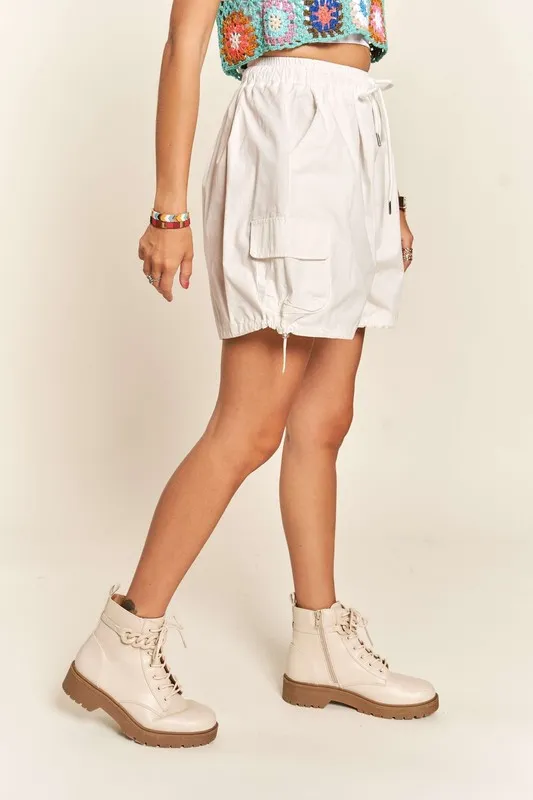 Drawstring Shorts with Pockets, image 3