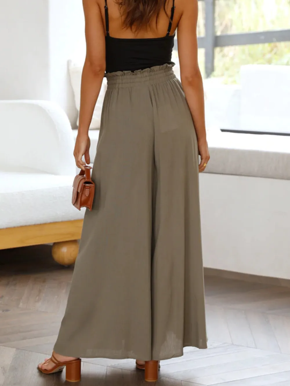 Wide Leg Pants with Pockets, image 21