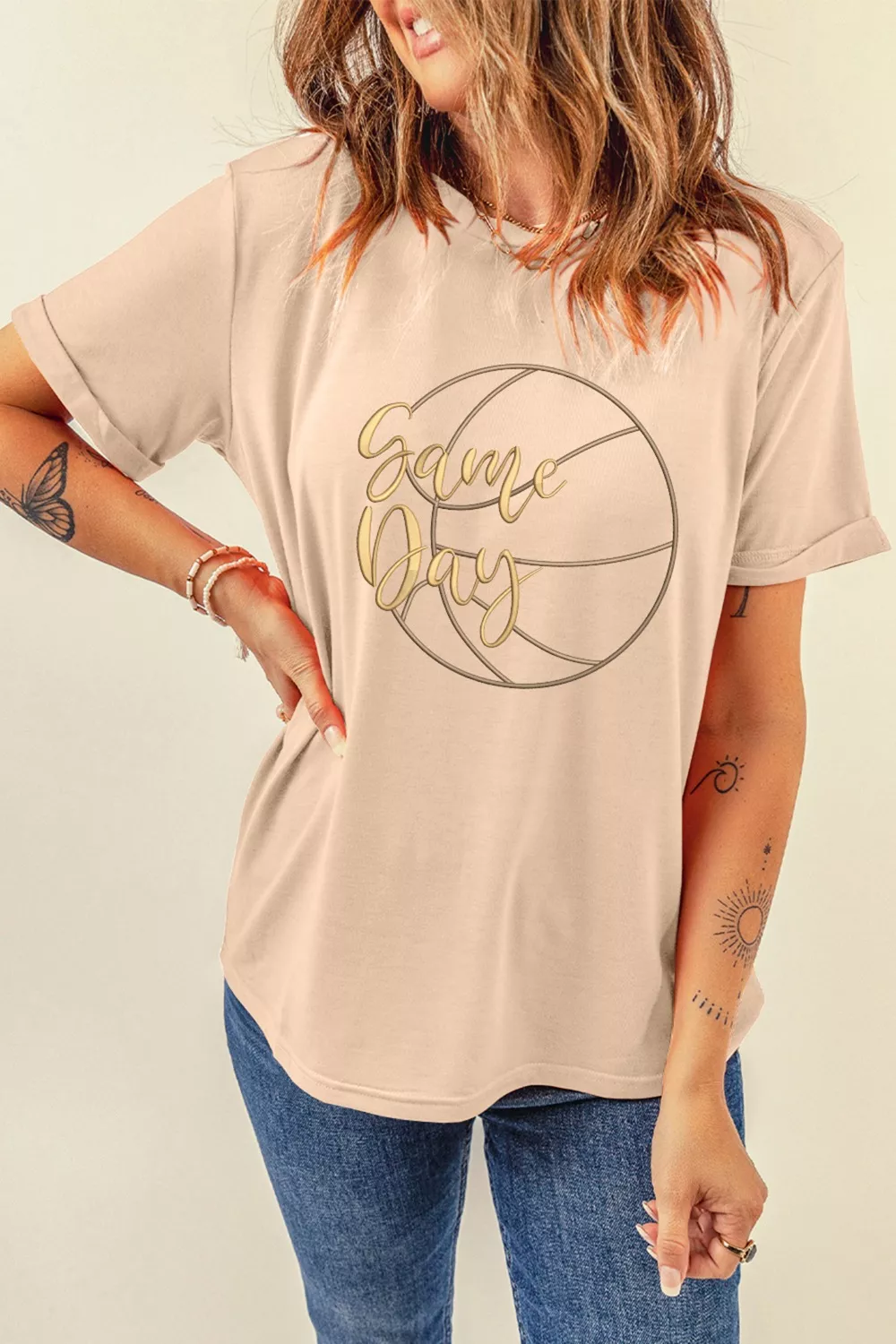 Game Day Basketball Graphic Tee, image 4