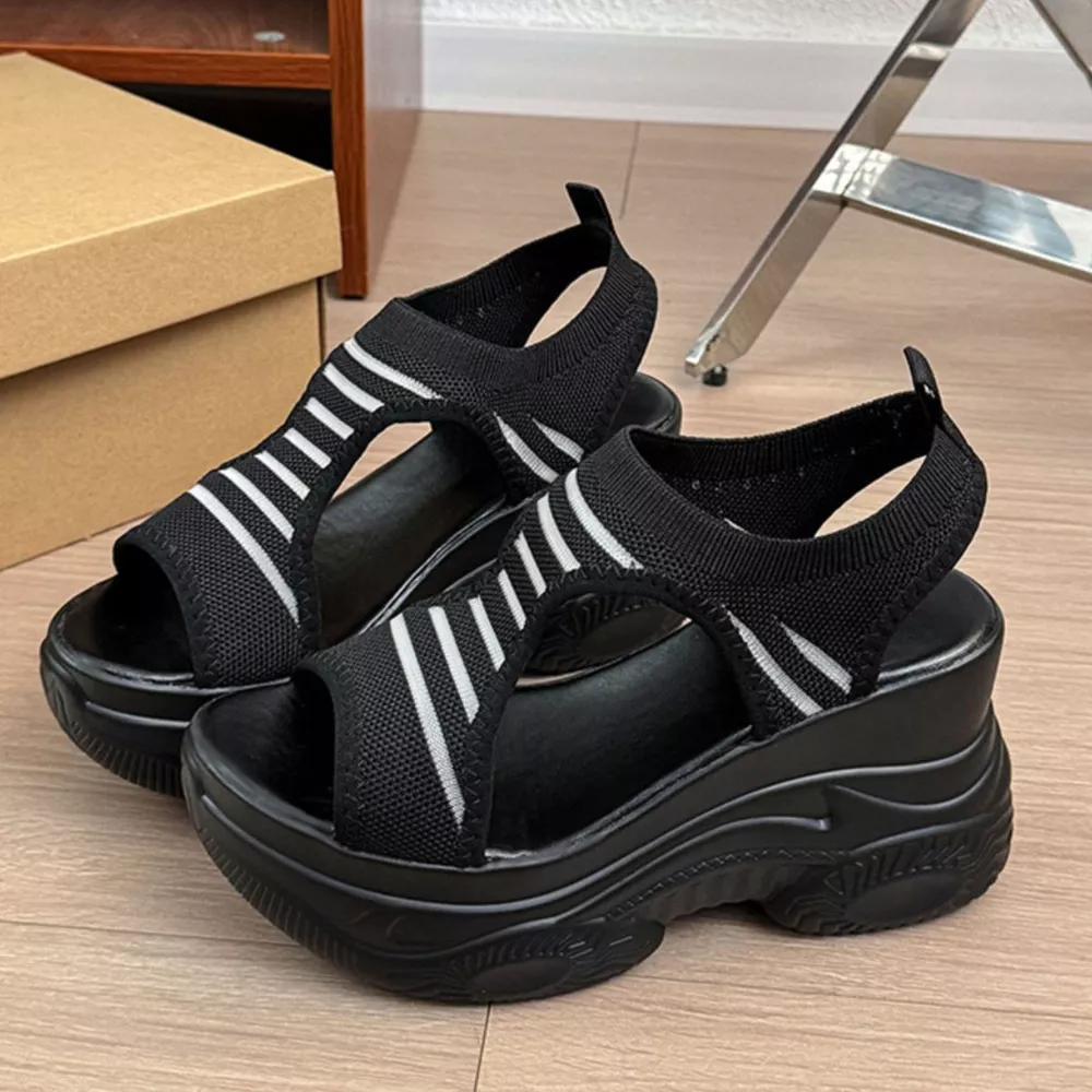 Open Toe Platform Sandals, image 4