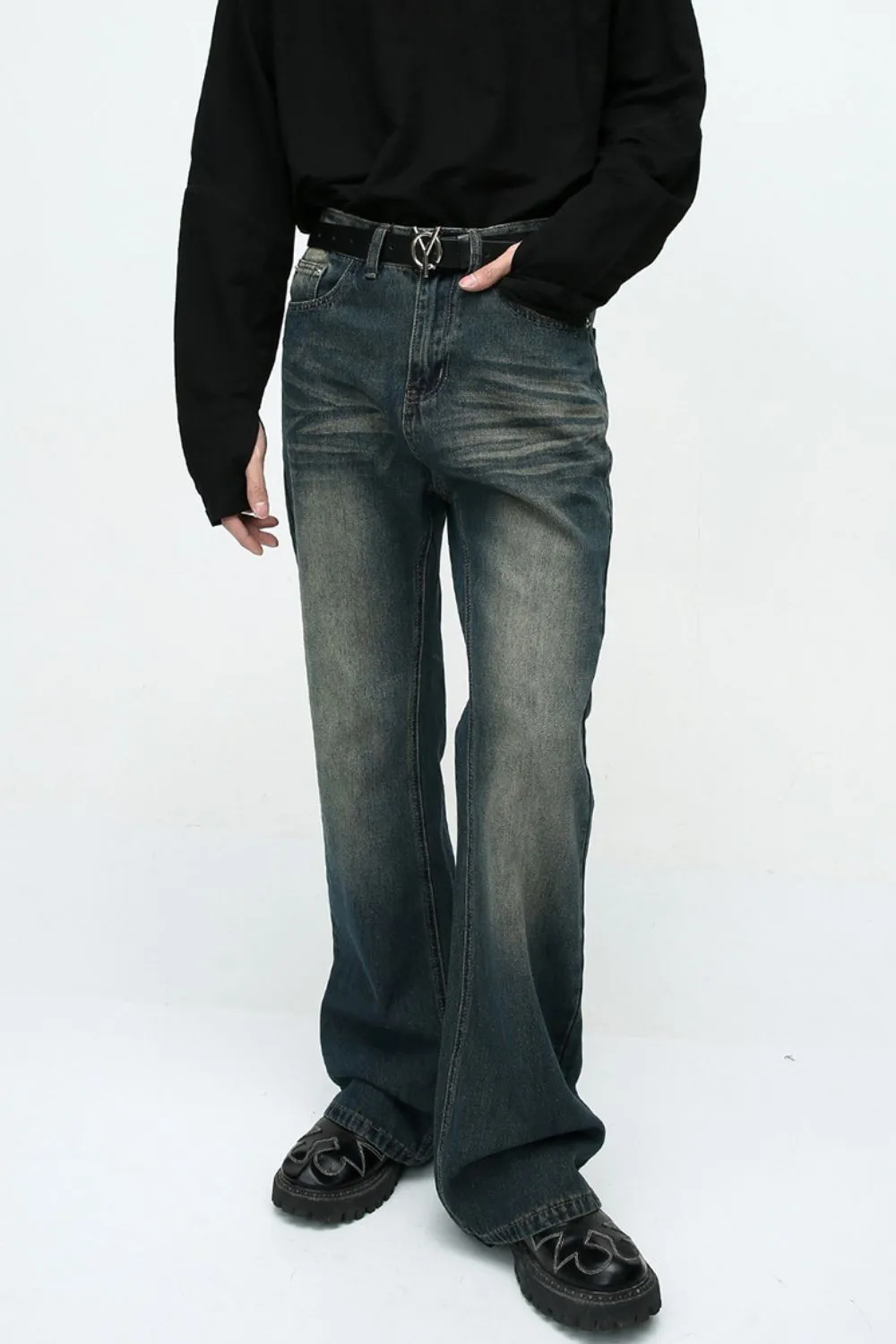 Bootcut Jeans with Pockets, image 4