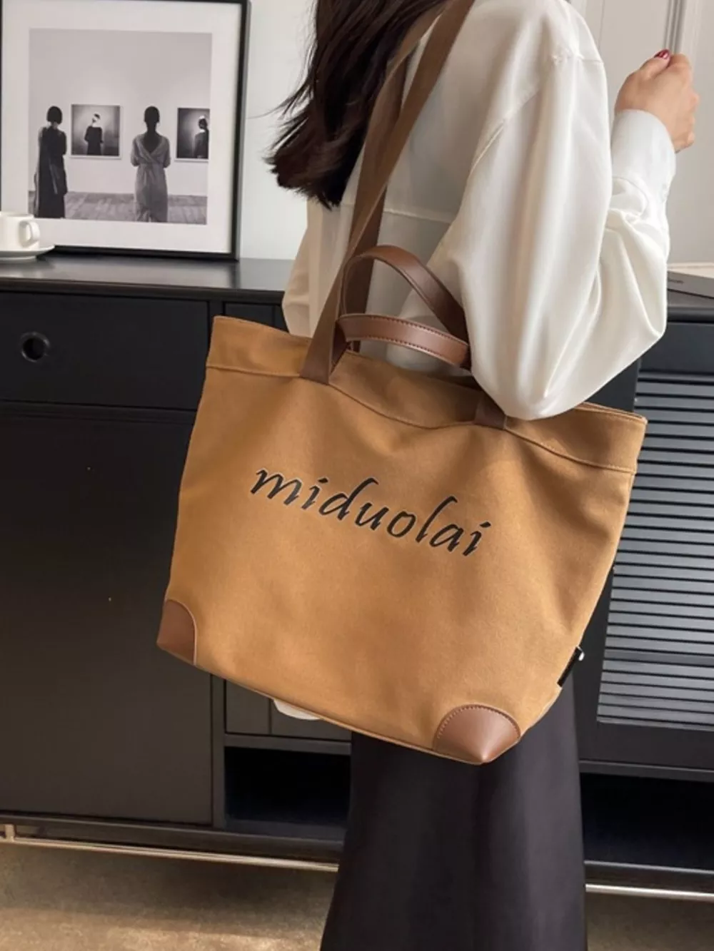 Casual Canvas Handbag, image 10