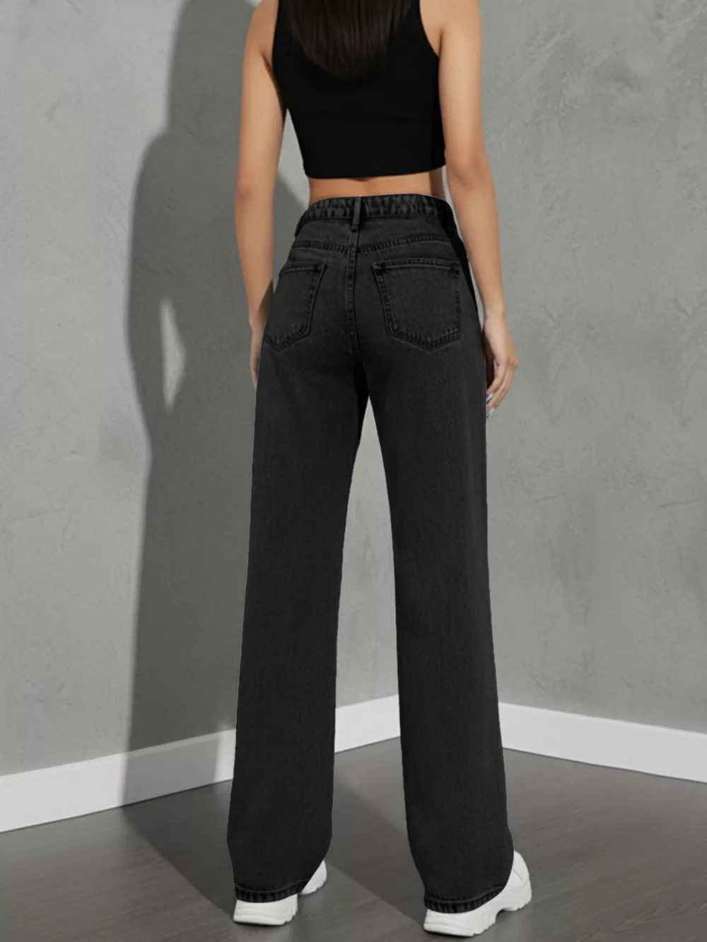 High Waist Wide Leg Jeans, image 26