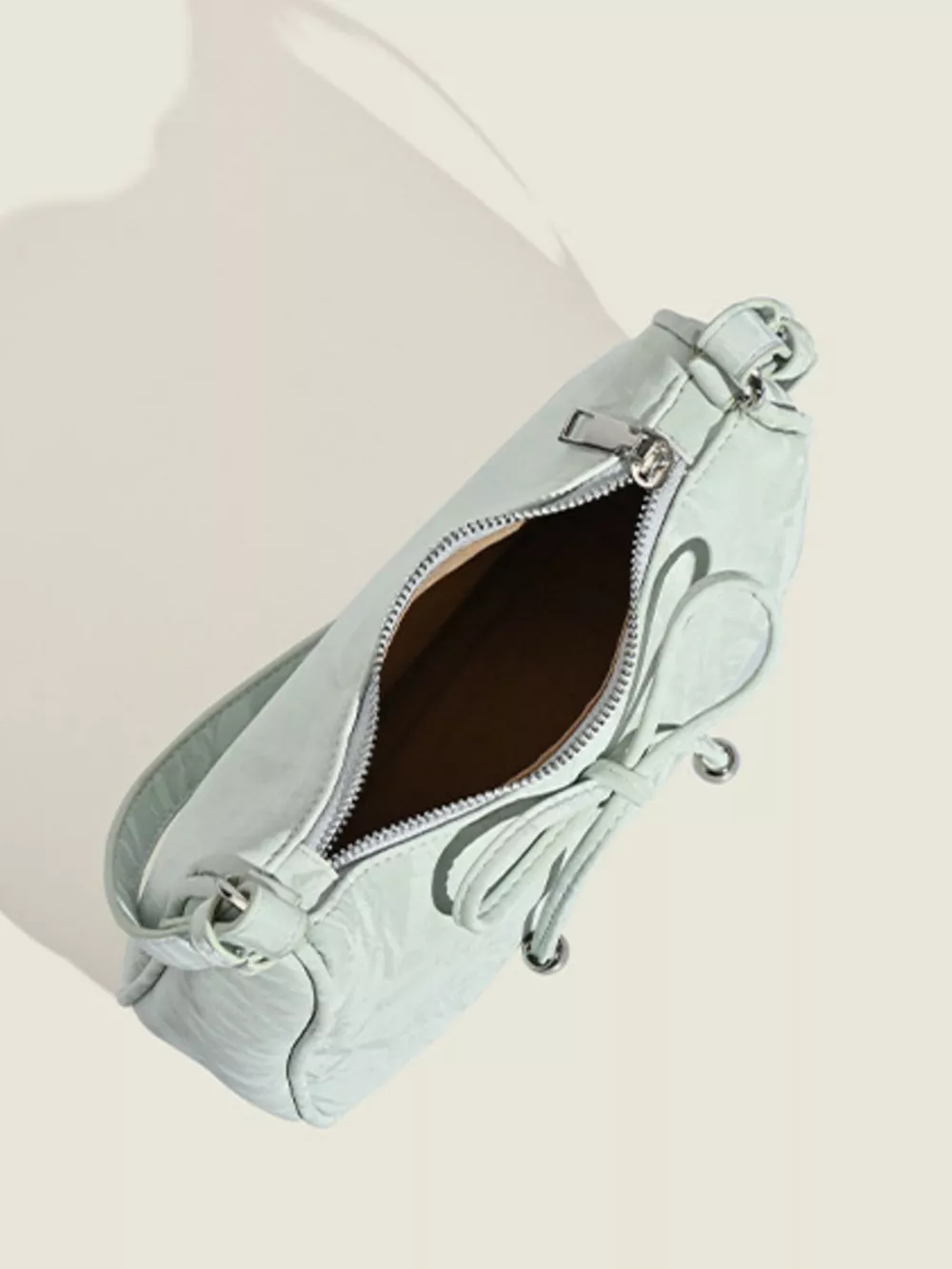 Bow Accent Shoulder Bag, image 6