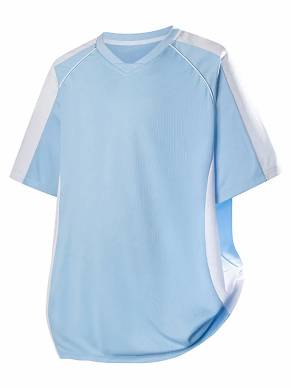 Men's Plus Size Contrast Short Sleeve T-Shirt, image 6
