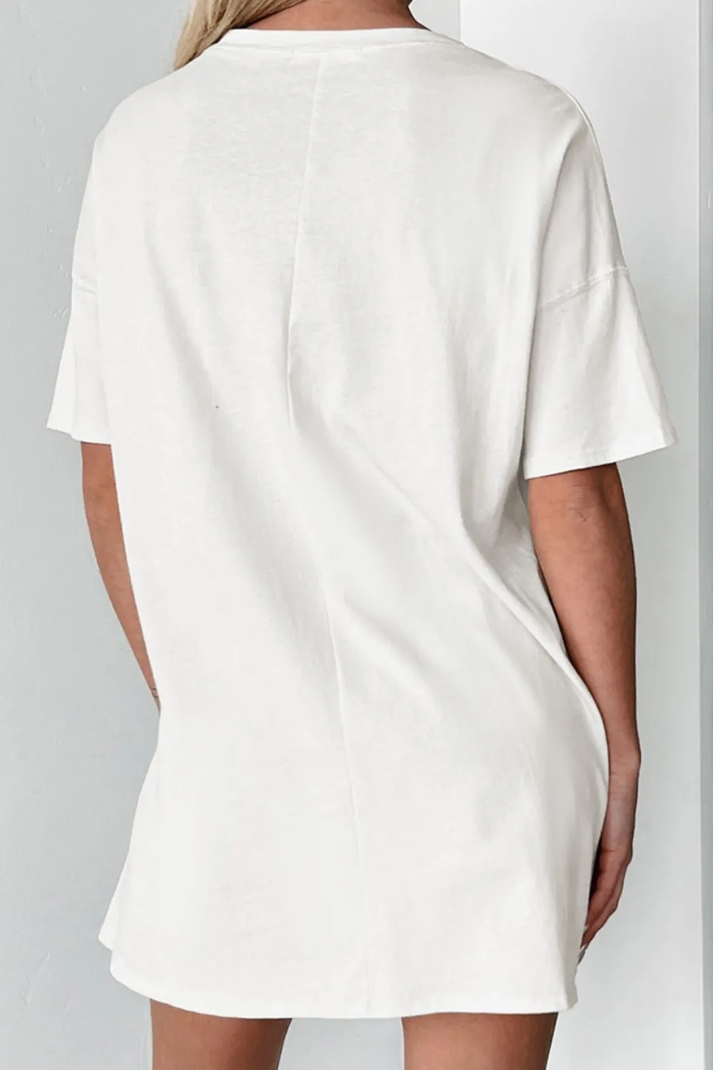 Graphic Round Neck Half Sleeve T-Shirt, image 3