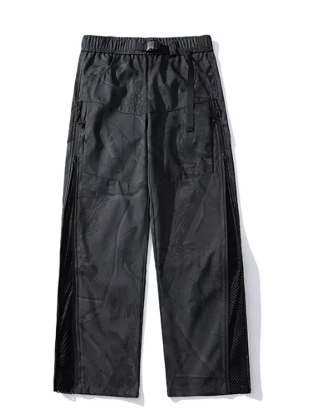 Men's Wide Leg Pants with Zipper, image 5
