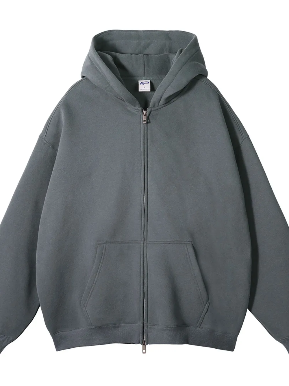Men's Zip-Up Fleece Hoodie, image 8