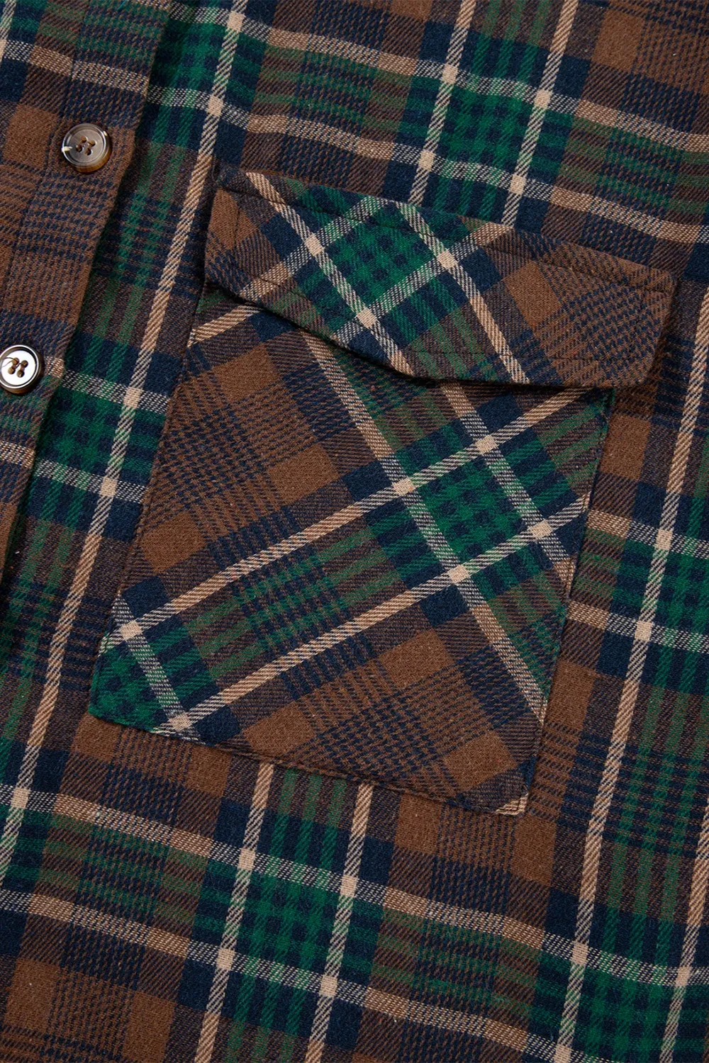 Plaid Button Up Long Sleeve Jacket, image 8