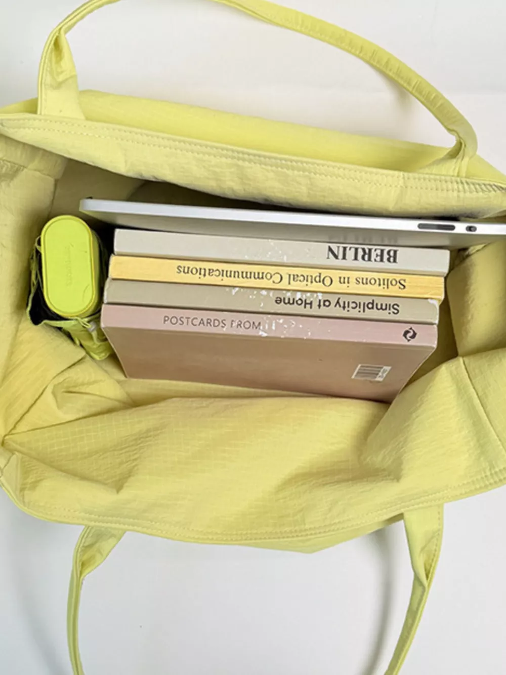 Letter Canvas Tote Bag, image 14