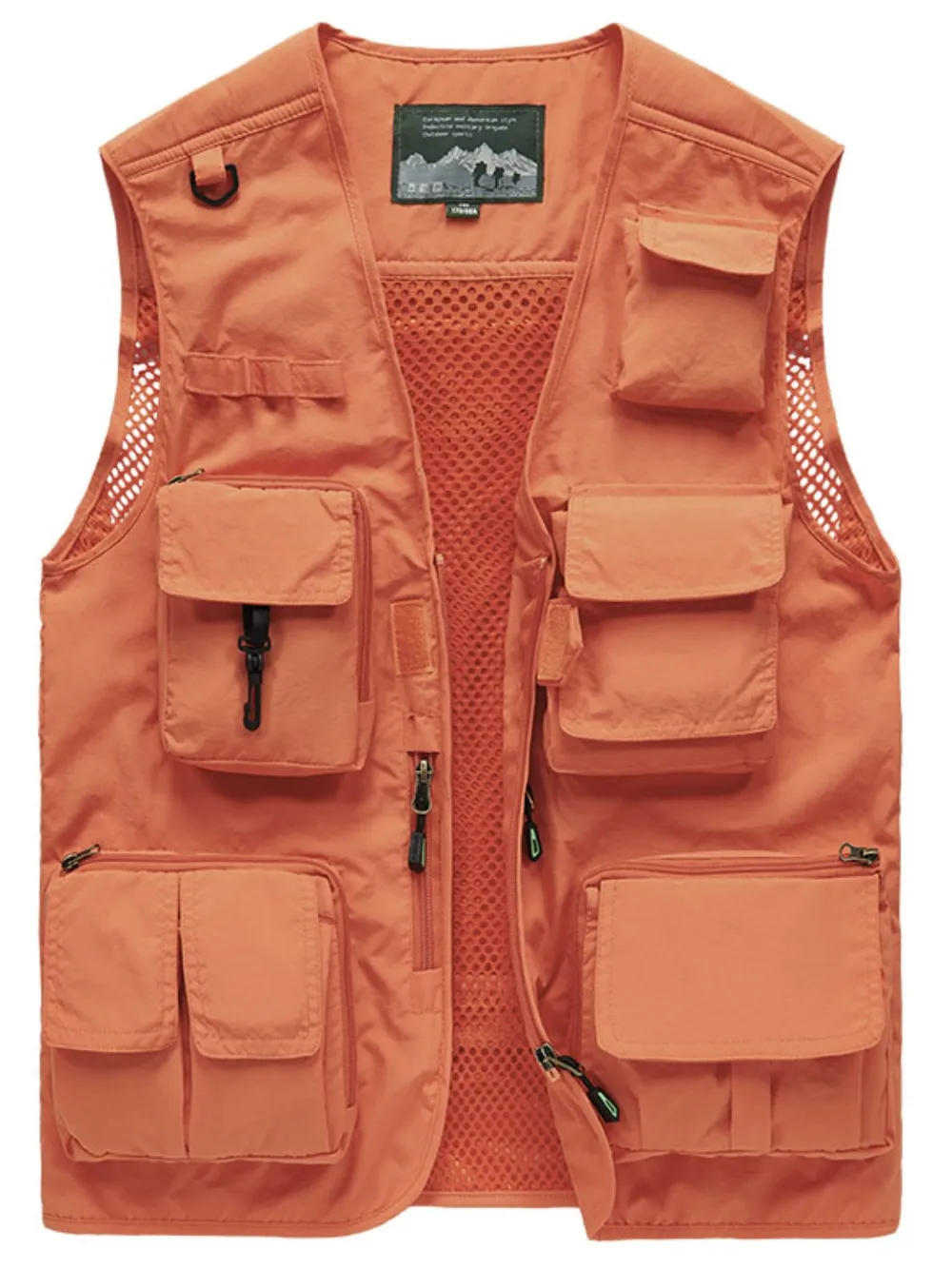 Men's Full Size Zip Up Vest Plus Size, image 4