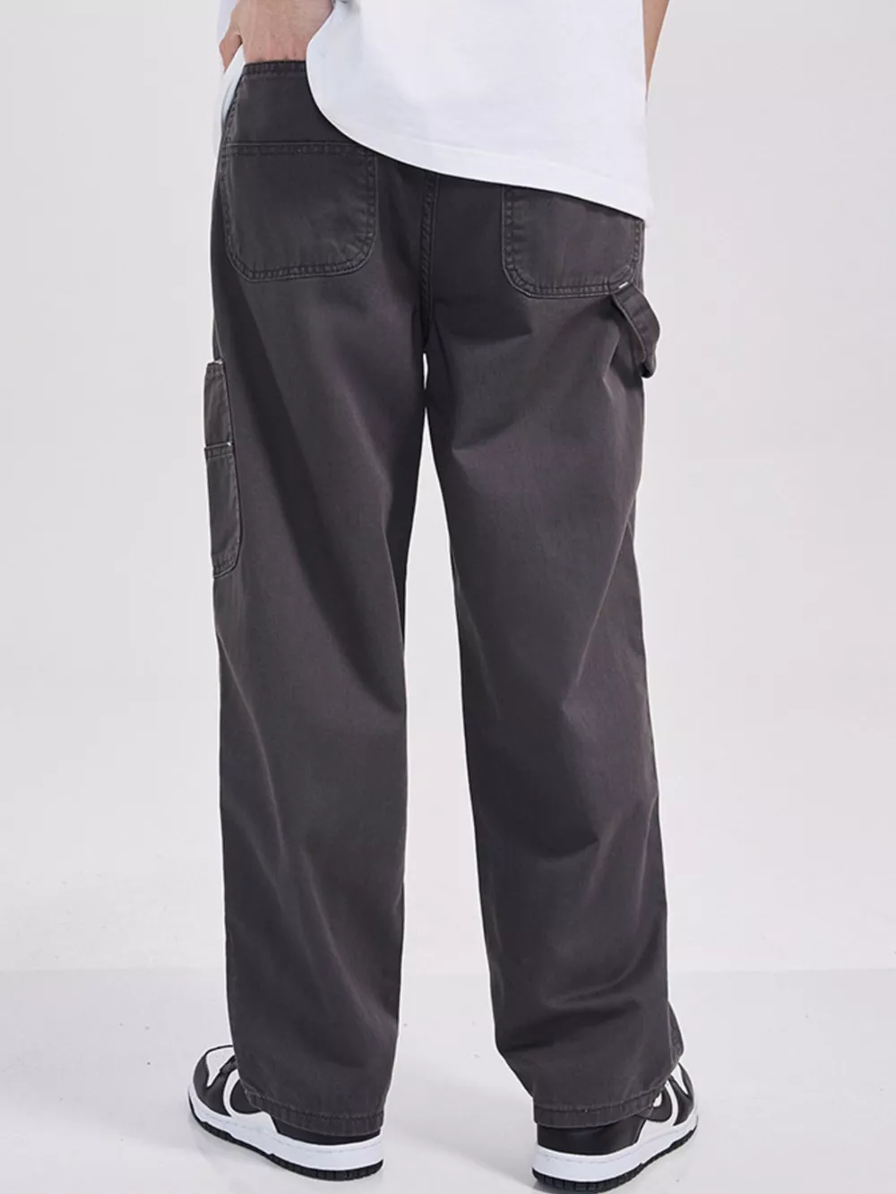 Men's Full Size Relaxed Fit Cargo Jeans Plus Size, image 7