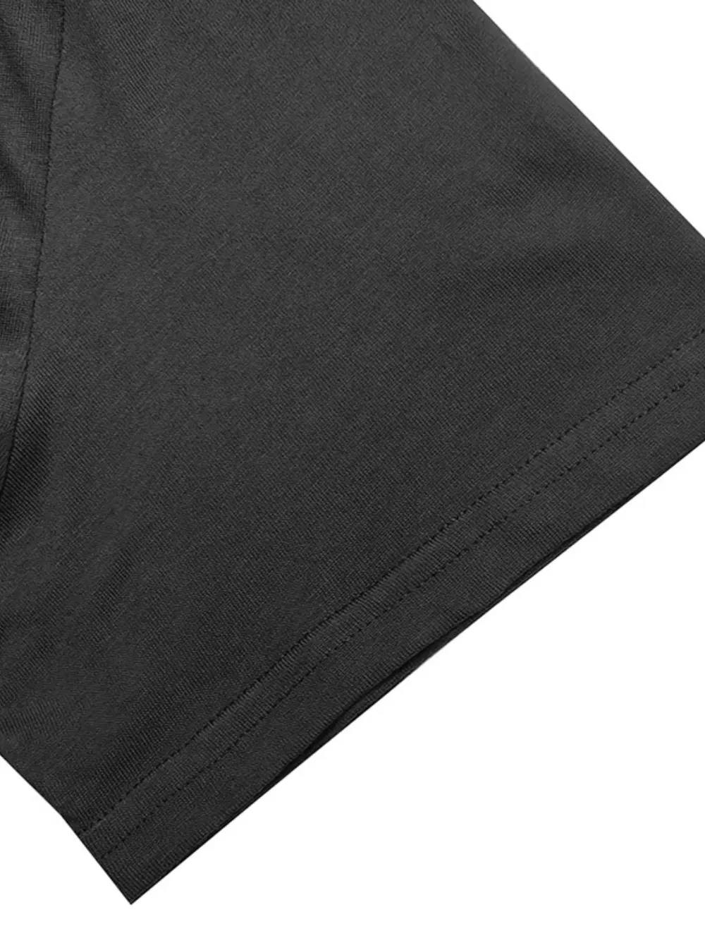 Men's Basic Curved Hem T-Shirt, image 6
